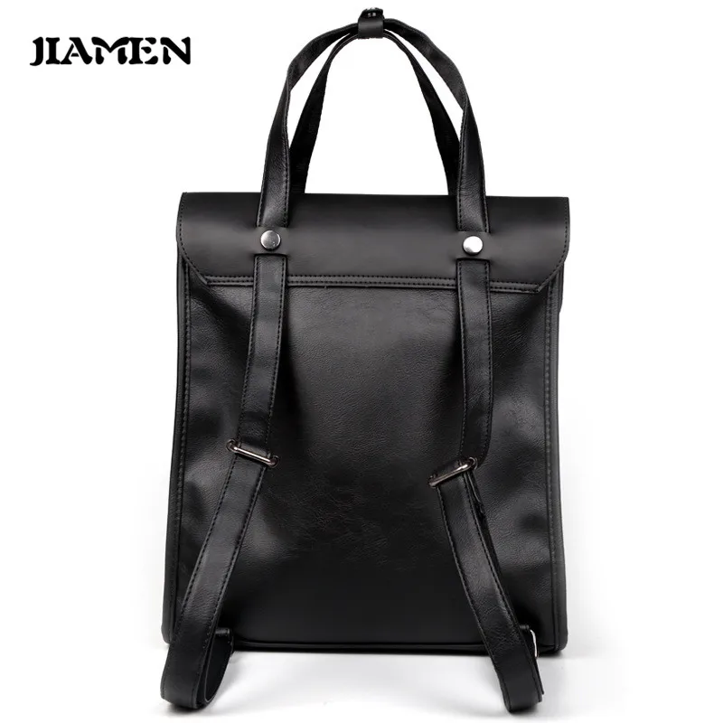 JIAMEN Japón nuevo Vintage de los hombres de la moda Mochila alta calidad piel de oveja adolescente la escuela bolso de hombro Mochila bolsas JIAMEN Japón nuevo Vintage de los hombres de la moda Mochila alta calidad piel de oveja adolescente la escuela bolso de hombro Mochila bolsas