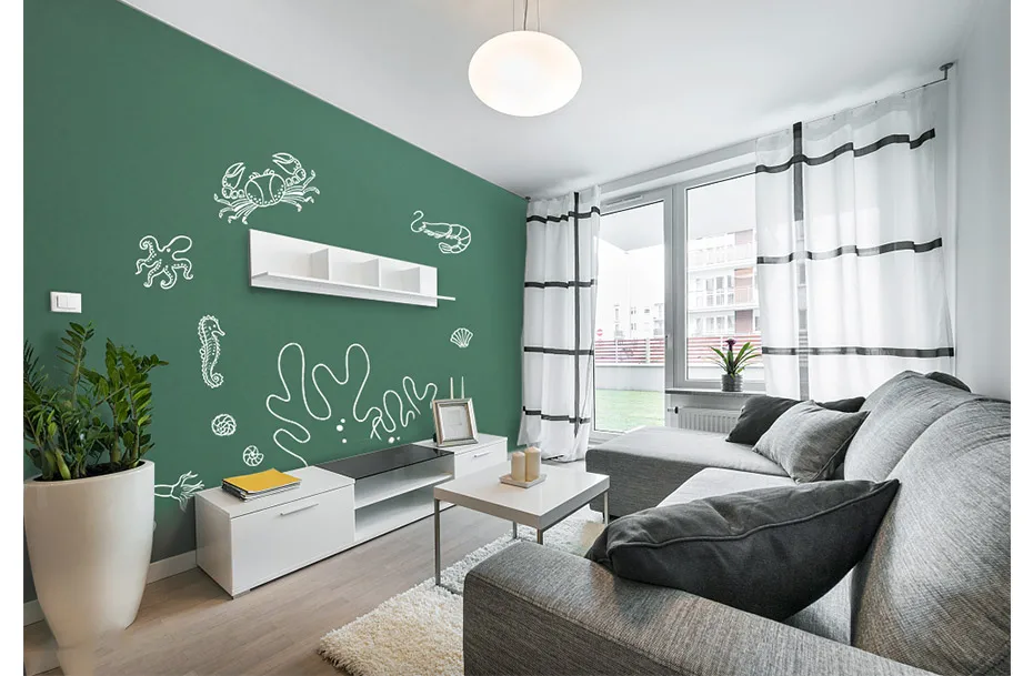 930 Wall Sticker Chalkboard flexible Chalk Board Ferrous Teaching Self-adhesive Board Green Board Color Hold Magnets Wall Decor_23