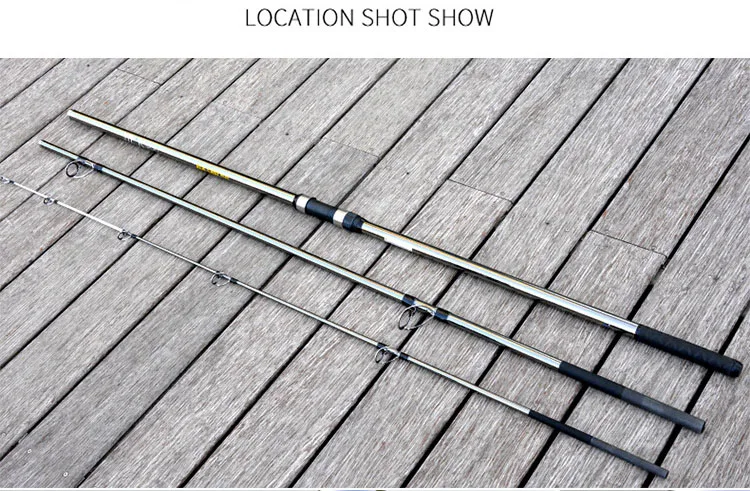 4,2 м 46 т 100-200 г CW surfcasting высокоуглеродистая удочка для ловли на пляже, для моря, для дальней дистанции, для метания, SIC направляющие для рыбалки