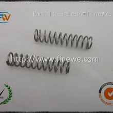 Изготовленный На Заказ прецизионный черный оцинкованный музыкальный провод компрессионные пружины для продажи, автомобильная пружина
