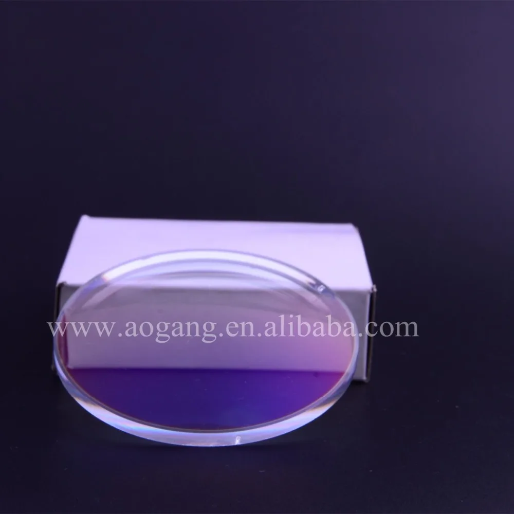 Block blue light 1.67 UV420 anti reflection coating blue cut lenses for
