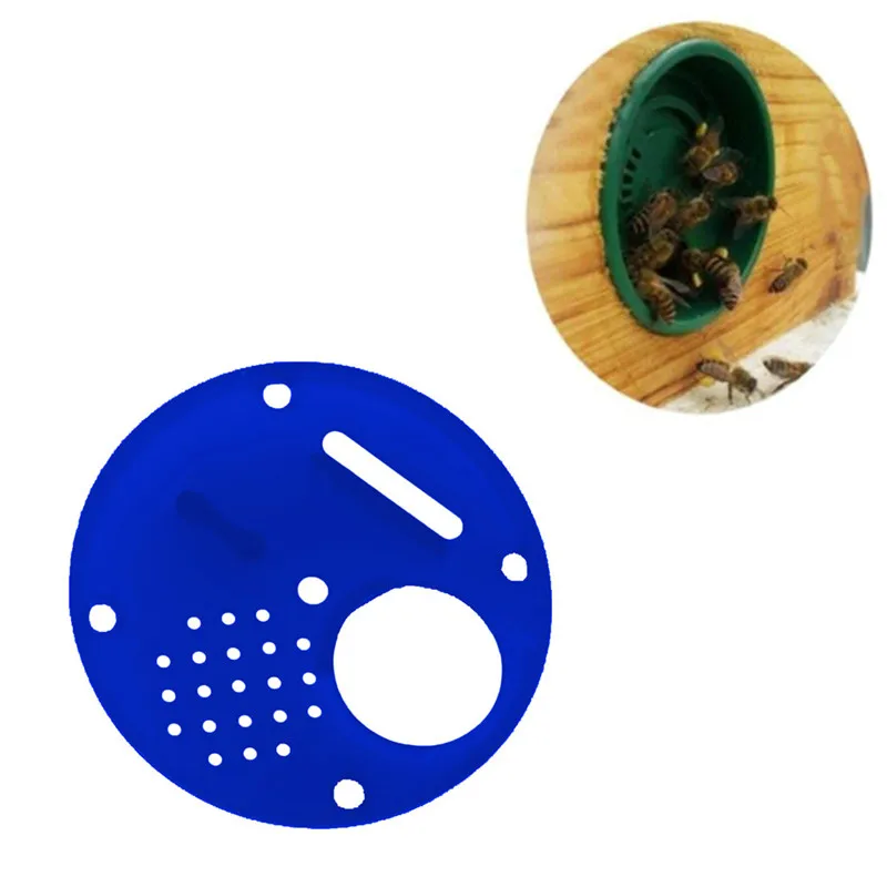 20шт оборудование для пчеловодства круглые пластиковые вентиляционные пчелиные гнезда двери/Входной диск/пчелиный улей ядро ворота инструмент
