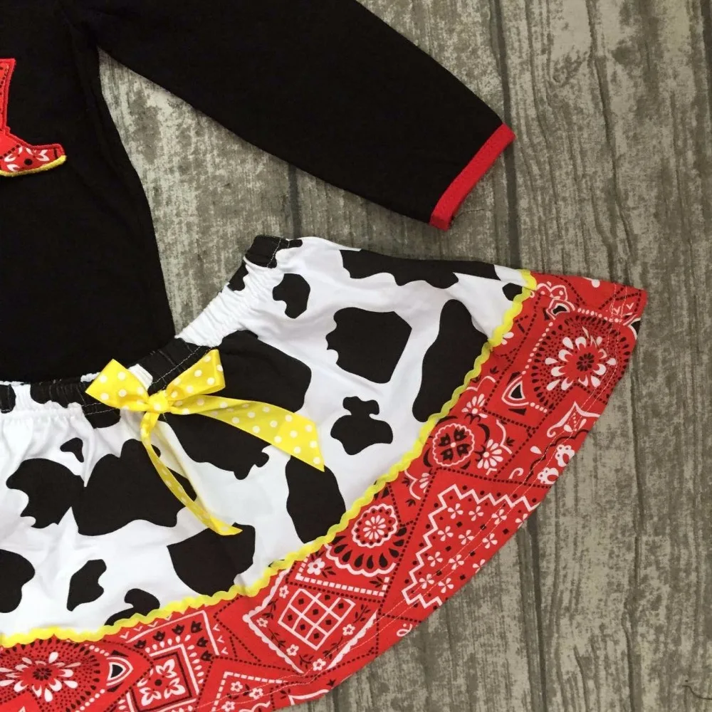 New Fall Winter Baby Girls Spurs Bling It S A Cowgirl Thing Skirt