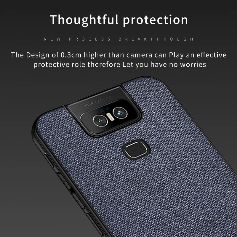 Роскошный тканевый чехол для Asus Zenfone 6, кожаный мягкий чехол из ТПУ, Жесткий Чехол из поликарбоната для Asus Zenfone 6 ZS630KL, чехол Funda