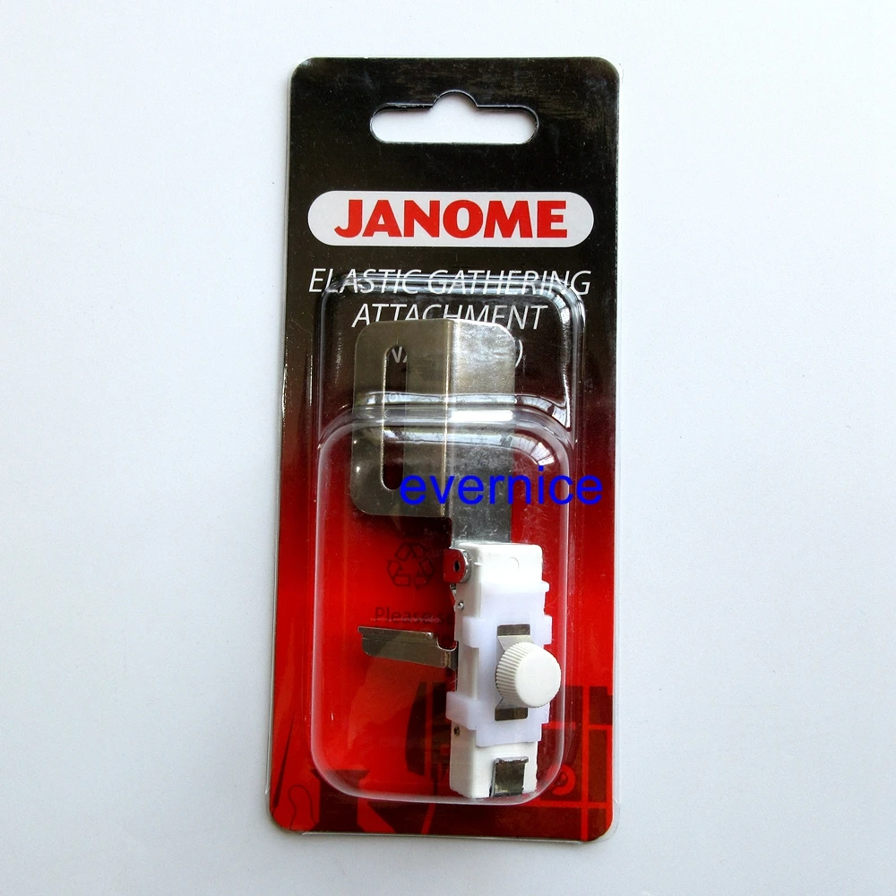 

Elastic Gathering Attachment (Narrow) #795816105 Janome 900Cpx 1000Cpx Coverpro