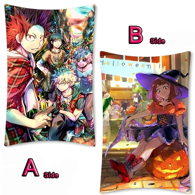 04 С героями из мультфильма «Мой герой Академии все · может Аояма юги Dakimakura длинная подушка для объятий Чехол Подушка для фанатов, накидка для подушки, 2WAY 35x55 см - Цвет: 04