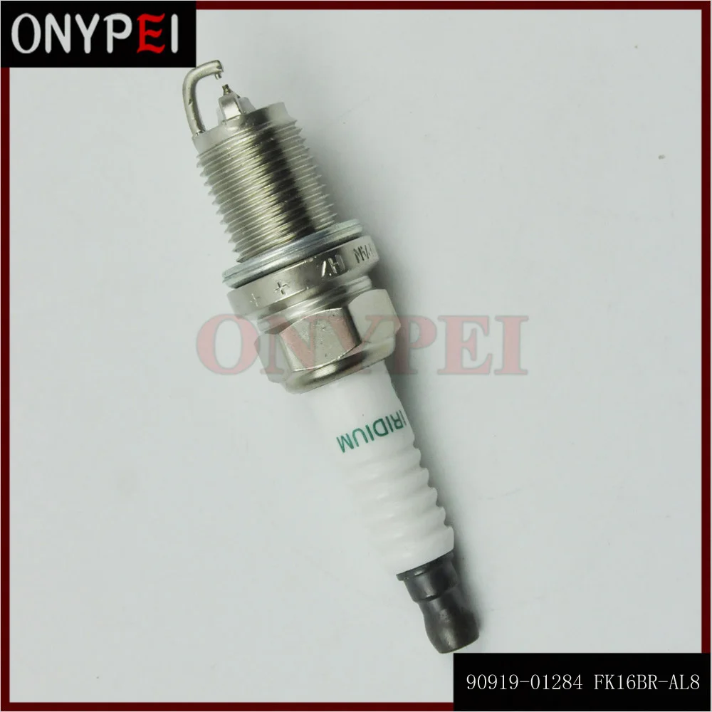 4 шт. 90919-01284 FK16BR-AL8 двойная иридиевая Свеча зажигания для Toyota Sienta NHP170 Prius NHP10 9091901284 FK16BRAL8