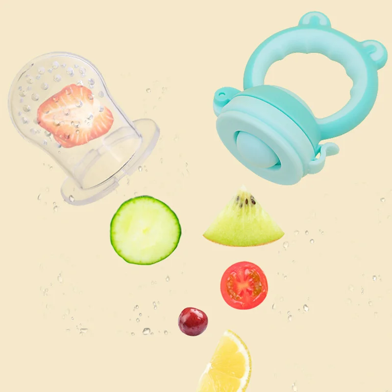 

1Pcs Kid Nipple Feeding Safe Baby Supplies Baby Pacifier Fresh Food Milk Fruit Feeder Nipple Teat Pacifier Bottles For Baby Feed