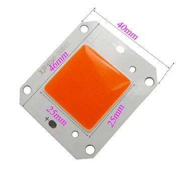 

50pcs 50W COB LED Full spectrum 400-840nm High Power Grow Light for hydroponics DC12V/DC30-32V