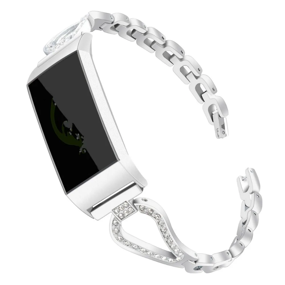 COMLYO ремешок для часов Fitbit Charge 3 часы браслеты из нержавеющей стали Сменные аксессуары браслеты для Fitbit Charge 3
