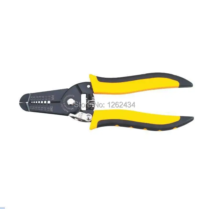 

HS-1041C wire stripper Multi Function Cable wire Cutters Stripping wire 0.9-6mm2 cable cutter
