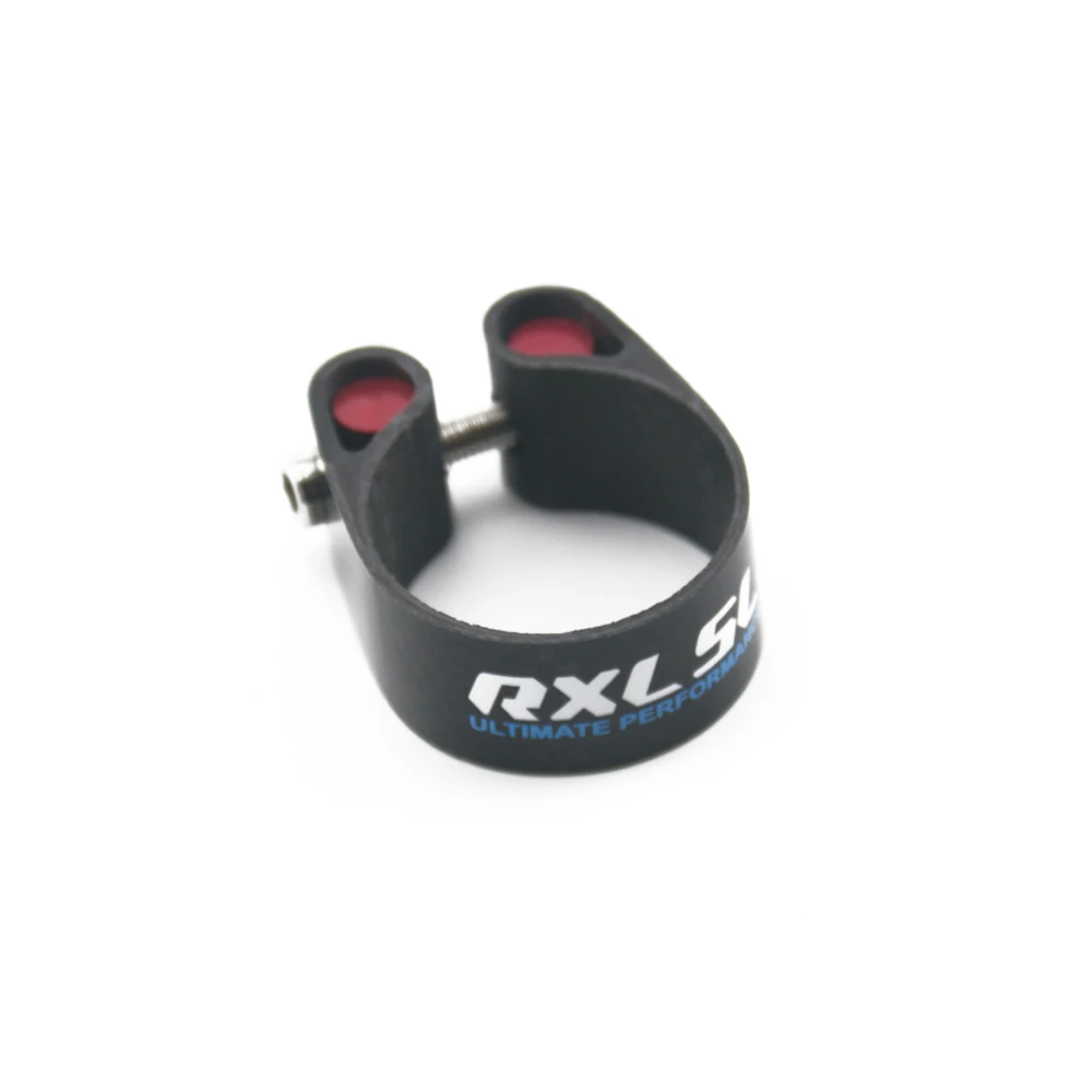 RXL SL Bicycle Seat Clamp Mountain Bikes Carbon Seatpost Clamps 31.834.9mm Road RedYellowBlueGreen Mtb Seatpost Clamp  (1)