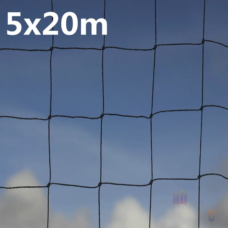 5x5-20m анти-птица netnylon сад Анти-птица сетка овощи вредителей завод культур защиты сетки Анти Птица кошка собака куриная сетка - Цвет: 5x20