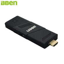 BBen Intel Mini PC Stick Windows 10 Ubuntu Intel Z8350 Quad Core Intel HD Graphics 2GB