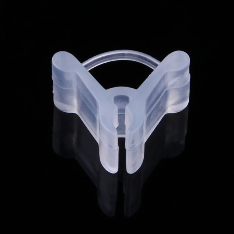 

New Arrival 100Pcs Mini Transparent Grafting Clip Flower Seeding Plants Grafting Clips Gardening Tools Drop LC