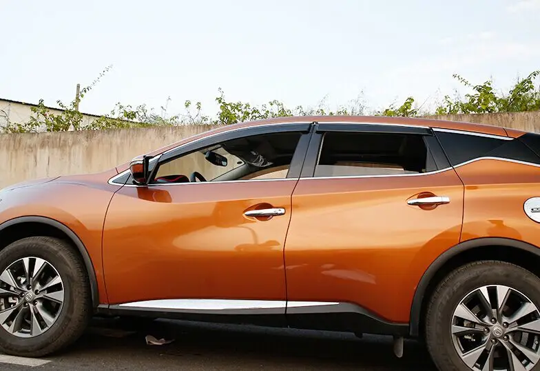 Ветрозащитный козырек для Nissan MURANO 2015 2016 2017|window wind deflectors|wind deflectordeflector vent |