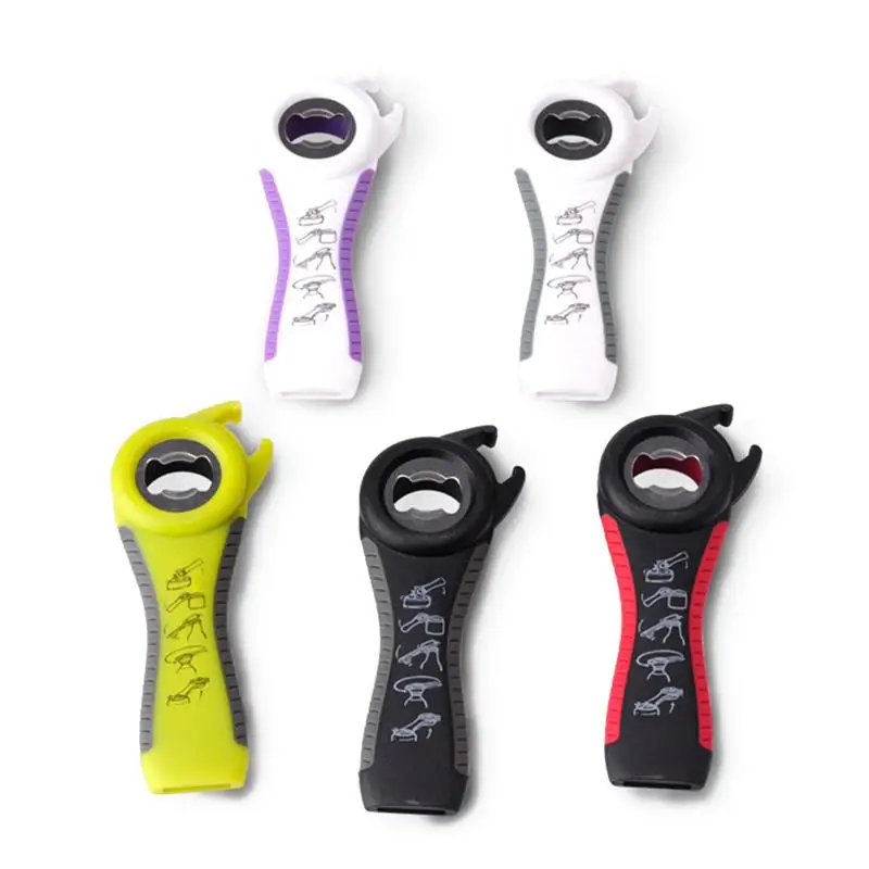 

5 In 1 Twist Bottle Opener Portable Beer Lid Remover Bar Drinking Accessories Home Decor Kitchen Party Supplies