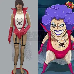 One Piece Charlotte Katakuri Cosplay Costume - No Prop Accessories