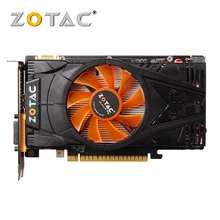 Видеокарта ZOTAC GTX 550 Ti 1 ГБ GPU GDDR5 видеокарта для nVIDIA карта GeForce GTX550 Ti 1GD5 GTX 550Ti видеокарта Dvi VGA
