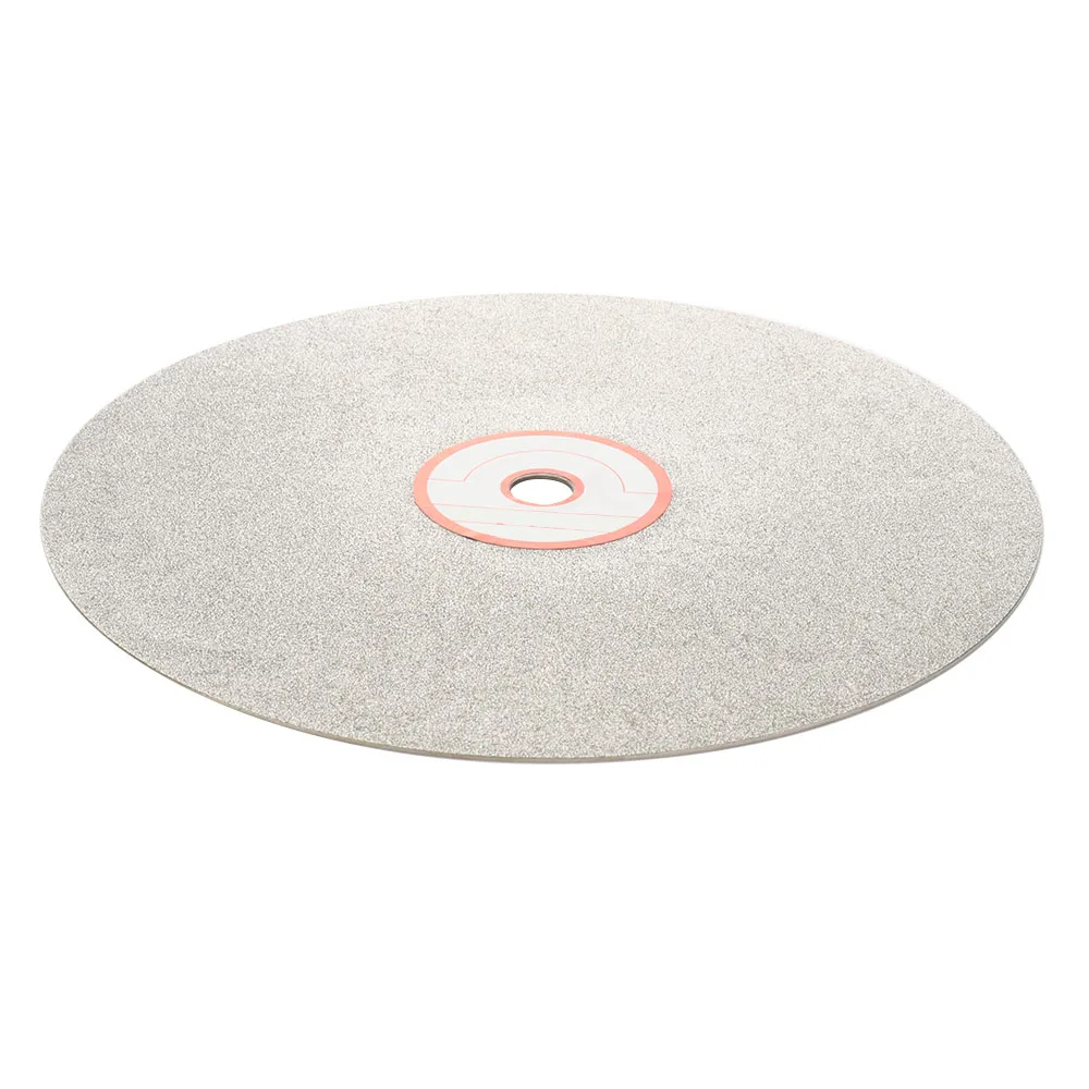 8 дюймов 150 Grit Алмазное покрытие плоское круговое колесо Lapidary Полировочный шлифовальный диск