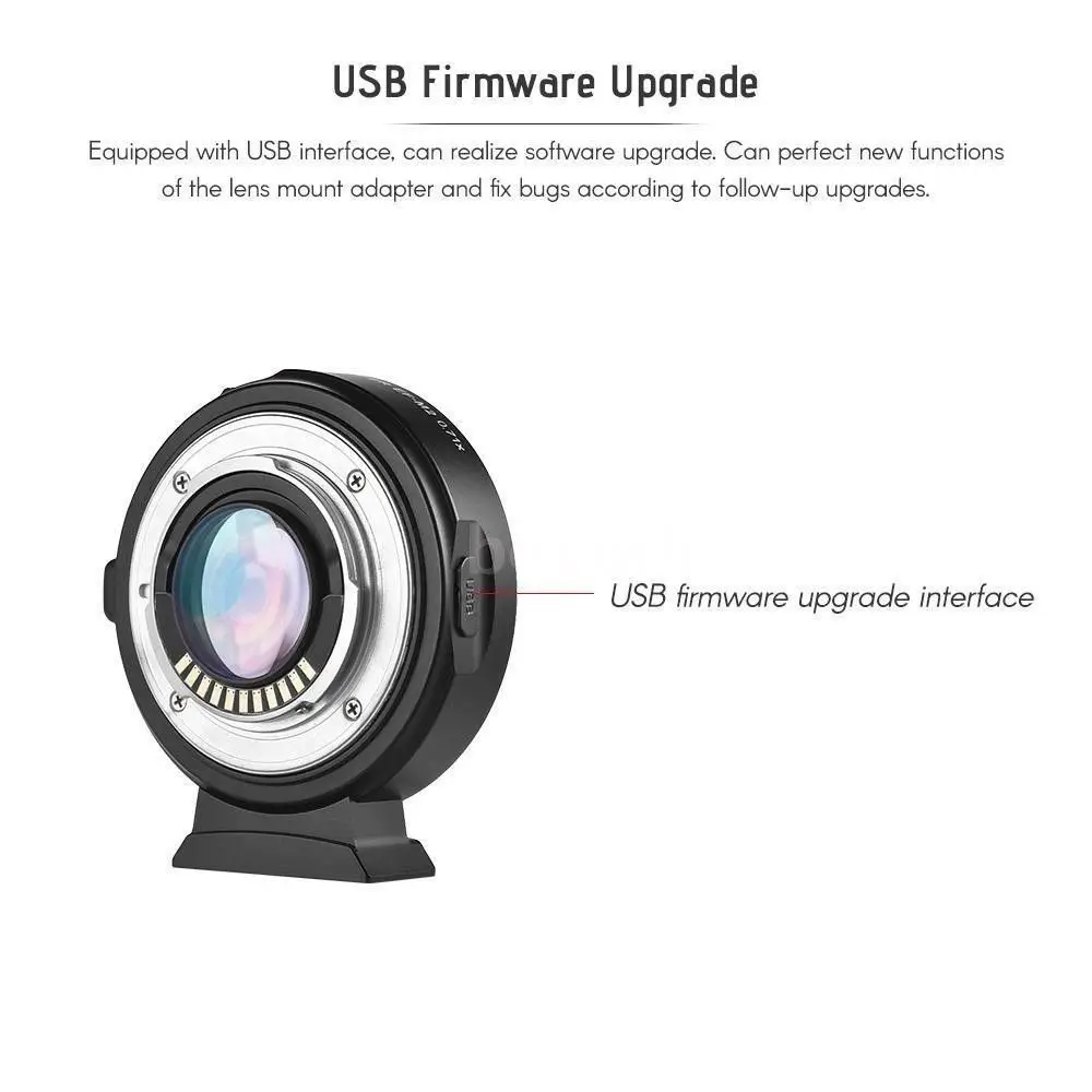 Viltrox EF-M2 байонет с автоматической фокусировкой AF Стекло переходное кольцо для установки объектива 0.71x объектив IS USM для Canon EF объектив MTF M4/3 камеры для GH5/4/3 GF8 omypus EM10