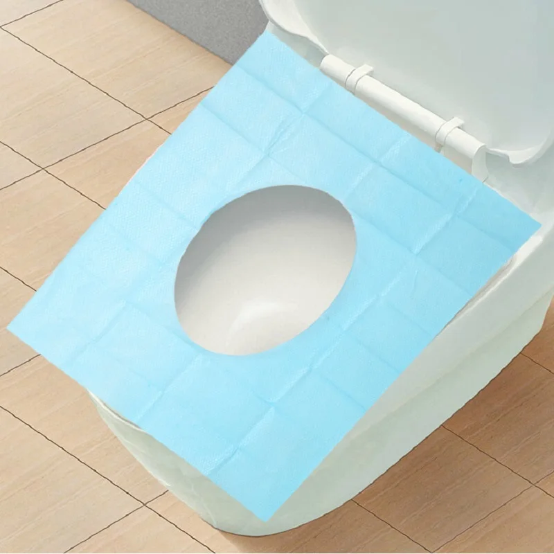 Us 1 42 5 Off Disposable Toilet Paper Waterproof Toilet Seat Mat Cover Soft Warm Pad Adjust Wc Bathroom Disposable Toilet Paper Cover In Toilet Seat