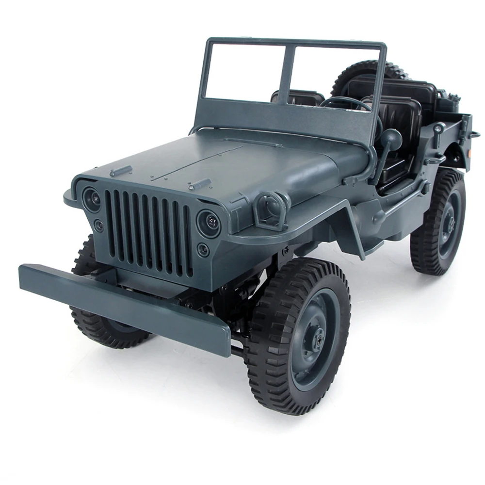 2,4G 1:10 пульт дистанционного управления автомобиль 4WD трансформер джип Вилли четыре колеса внедорожный военный грузовик альпинистский автомобиль часть Набор