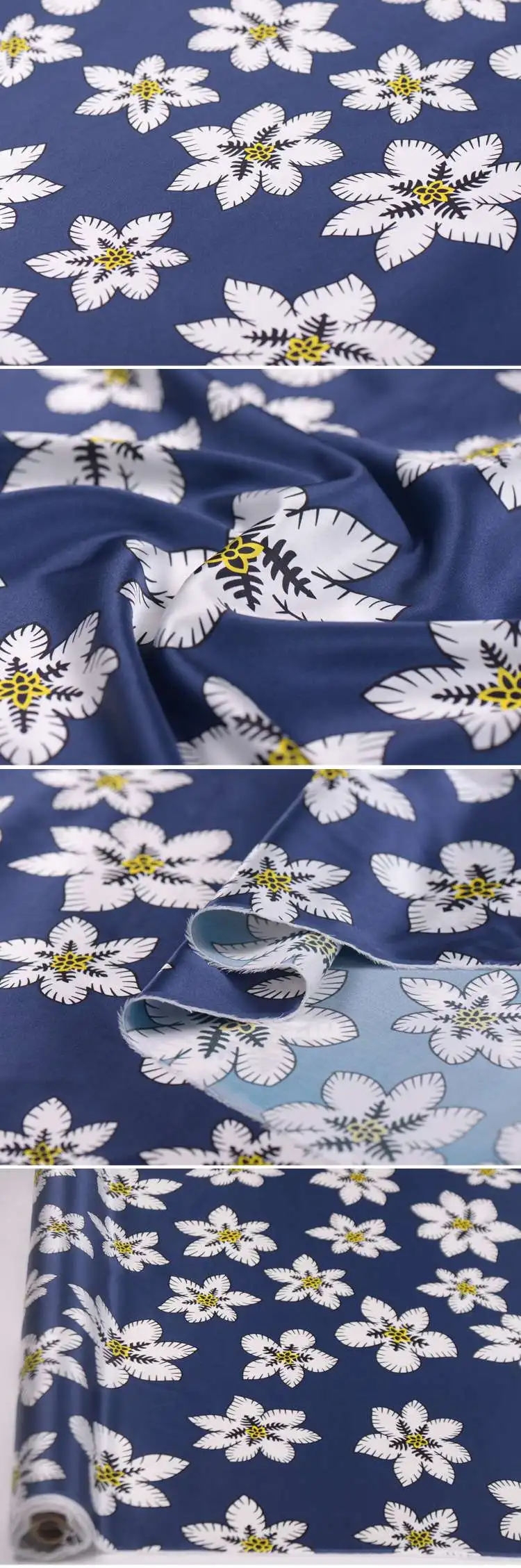 Изготовленная на заказ шелковая ткань сатин-стрейч 19 мм цифровой струйный Шелковый ткань портьеры cheongsam платье для карнавала в Рио оптом ткань