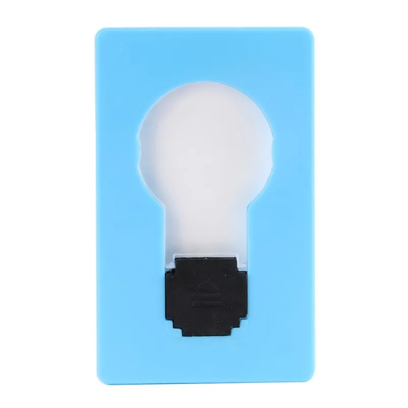 Novelty Lighting Portable Mini LED Card Pocket Light Bulb Lamp Credit