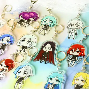 

Anime Houseki No Kuni Acrylic Toys Figure Phosphophyllite Keychains Cosplay Keyrings Bort Cars Bags Pendants Key Chains