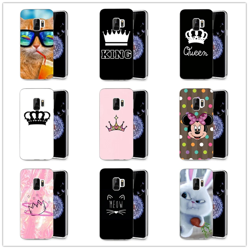 For Samsung Galaxy S3 S9 S9Plus S8 Plus S7 edge Note 8 TPU Colorful landscape Soft Painted Design Cover Fundas R141 |