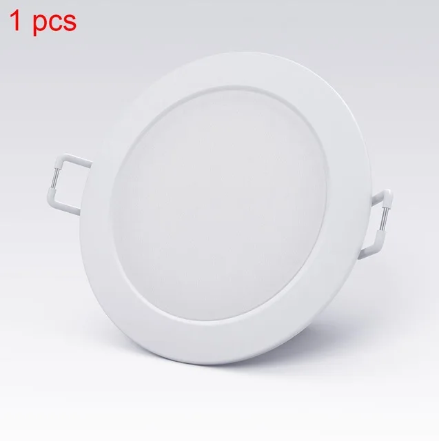 Xiao mi jia Интеллектуальный светильник Wifi работа с mi home App пульт дистанционного управления белый и теплый светильник умный сменный светильник - Цвет: 1pcs