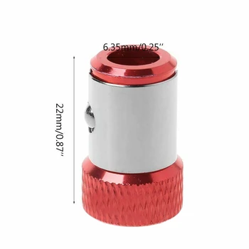 

Portable Screwdriver Bits Magnetic Ring 6.35mm Metal Strong Magnetizer Screws