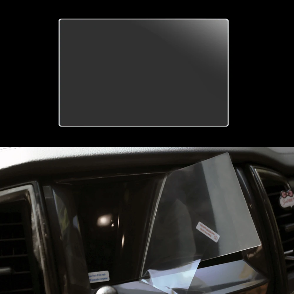 

Fit for Ford New Everest GPS Touch Screen Protector Car Screen Curtain Protective Film Sticker 2015 2016 2017 Accessories
