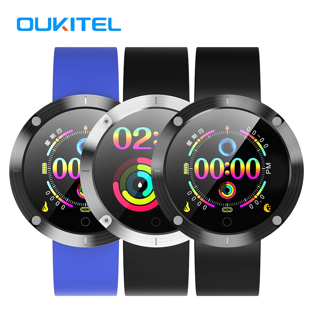 OUKITEL W5 Smart Watch Life Waterproof Activity Fitness ...