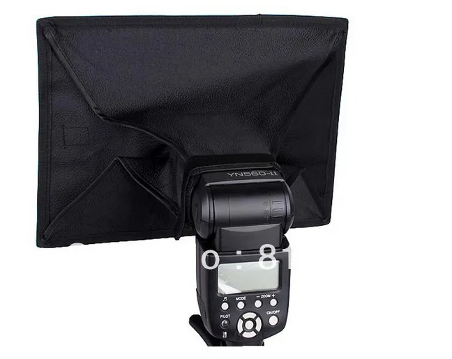 Difusor de Flash Suave para Flash e Câmeras Todos os Dslr Peças de 20cm Universal Dobrável Caixa Canon Nikon Pentax 10 x 30cm - Image 3