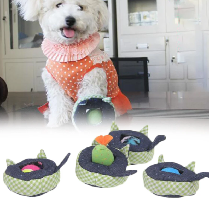 Cute Pet Supplies Dog Puppy Throwing Toys Training Developmental Puzzle