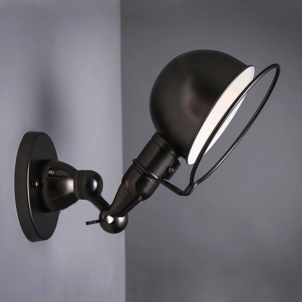 Vintage Retro Wall Lamp Stair Step Light Wall Mounted Swing Arm Lights