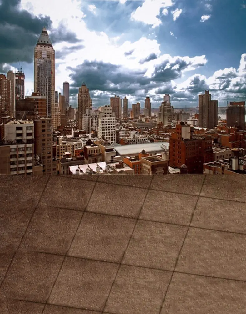 

5x7ft Building Photography Backdrops Photo Props Studio Background