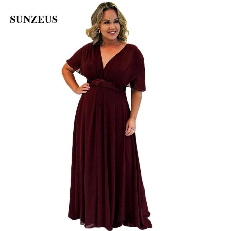 Blush Pink Mother Of The Bride Dresses Blush Pink Chiffon Mother of the Bride Dresses Plus Size A Line V Neck