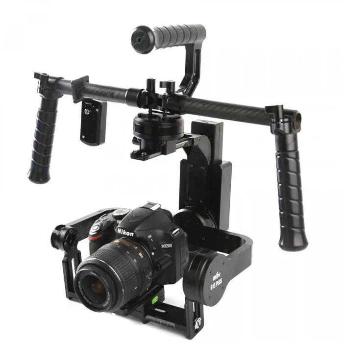 

DSLR Handle Brushless Gimbal NEWEST Upgraded RTF iFlight G15 CNC DSLR w/Alexmos BASECAM Bluetooh Motor for 5D/GH3//GH4/A7S/BMPCC