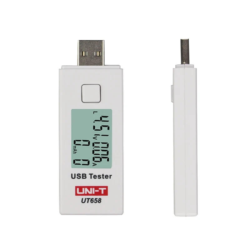 UNI-T UT658/UT658B USB тестер цифровой ЖК-монитор напряжения измеритель тока измеритель емкости тестер напряжения тока детектор Тестер