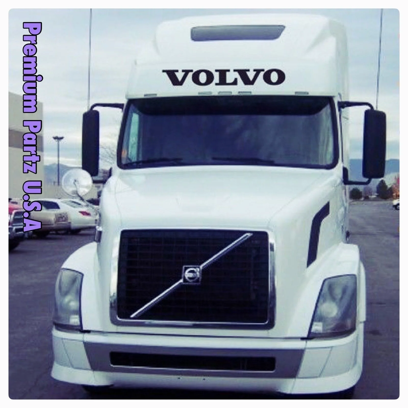Для 1930-2017 OEM Volvo кабина баннер наклейка кузова Новый 1 шт. 36 &quotполуприцеп 12 цветов