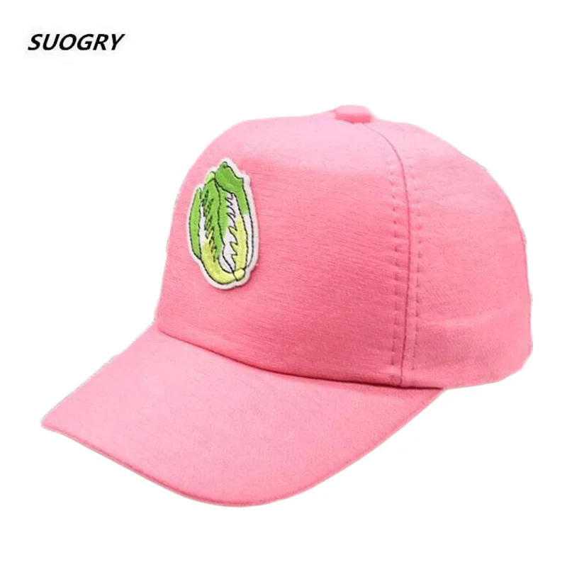 

SUOGRY Patch Baseball Cap for Kids with Hip Hop Spring Summer for Boys and Girls Baby Caps for 3-8 Years Old Green