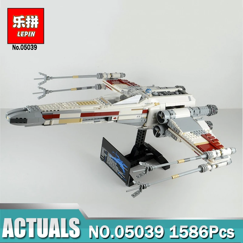 

Star Series Wars 05039 Red Five X wing Starfighter Model compatible Legoings 10240 Building Blocks Gifts for Kids