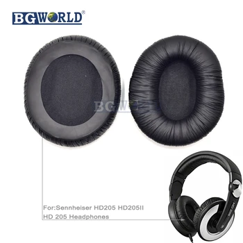 

BGWORLD Ear pads earpad cover earmuff cushion foam for Sennheiser HD205 HD205II HD 205 Headphones sponge headset part