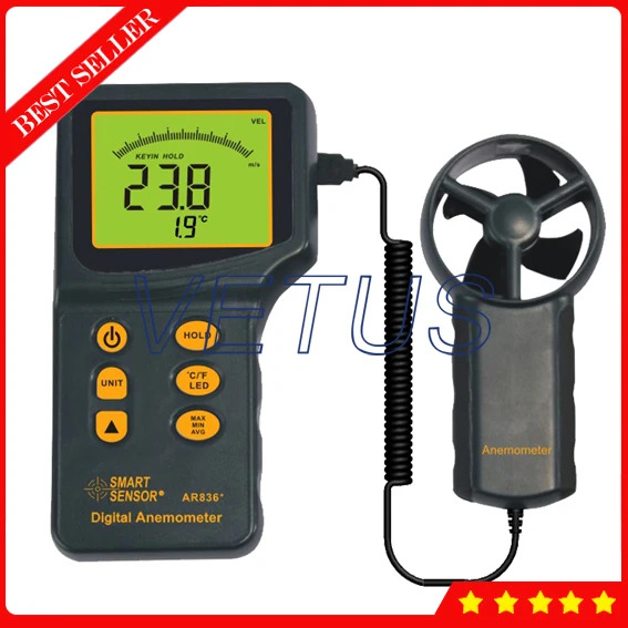 

Smart Sensor AS836+ Digital Anemometer Price with good quality