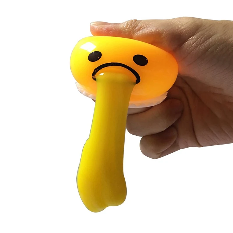 DIY Funny Nausea Egg Yolk Brother Vomiting Egg Yolk Lazy Egg Yolk Vomit Ballin Party Favors