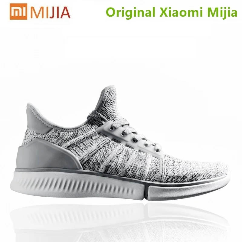 Original Xiaomi Mijia Men Smart Sneaker Breathable Air Mesh mi smart sneakers Sports Shoes Light Free Running Shoes APP Control цена Original Xiaomi Mijia Men Smart Sneaker Breathable Air Mesh mi smart sneakers Sports Shoes Light Free Running Shoes APP Control цены онлайн