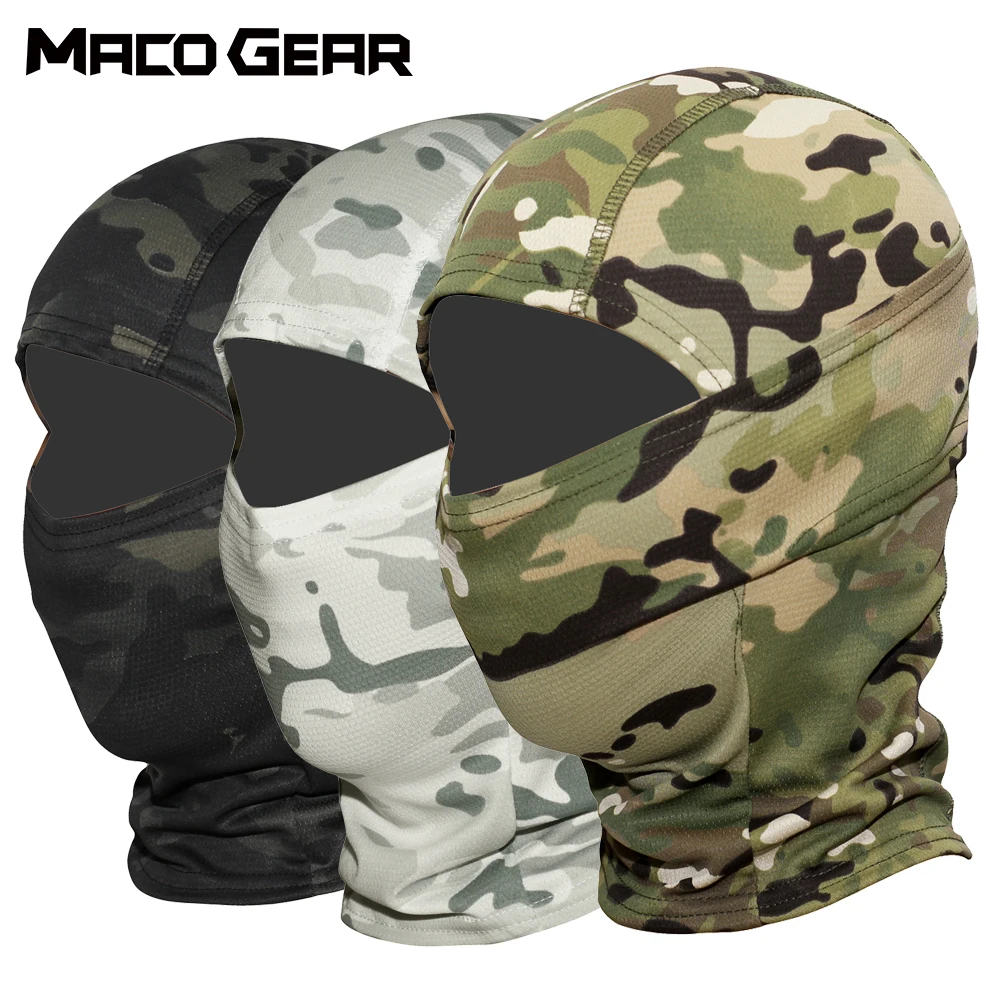 Multicam CP Camouflage Balaclava Full Face Mask Motorcycle Cycling ...